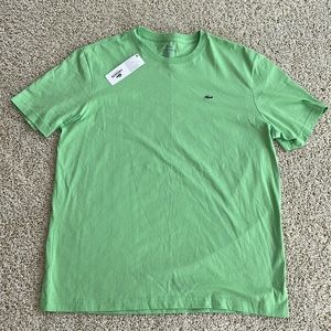 Lacoste men’s T shirt. Never worn with tag on. XL, 100% Cotton.